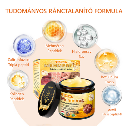 ✨✨ ZödVita® Méhméreg Bőr Helyreállító Krém 🔥 Természetes Öregedésgátló, Feszesíti a Bőrt, Csökkenti a Ráncokat– 50ml