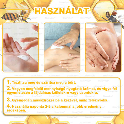 🟢 𝑺𝒕𝒂𝒘𝑽𝒊𝒕𝒂𝒍® Botoxot és Méhmérget Tartalmazó Regeneráló Krém Ízületekre és Csontokra | Ortopédiai problémák és ízületi fájdalmak célzott kezelésére🍀🍀