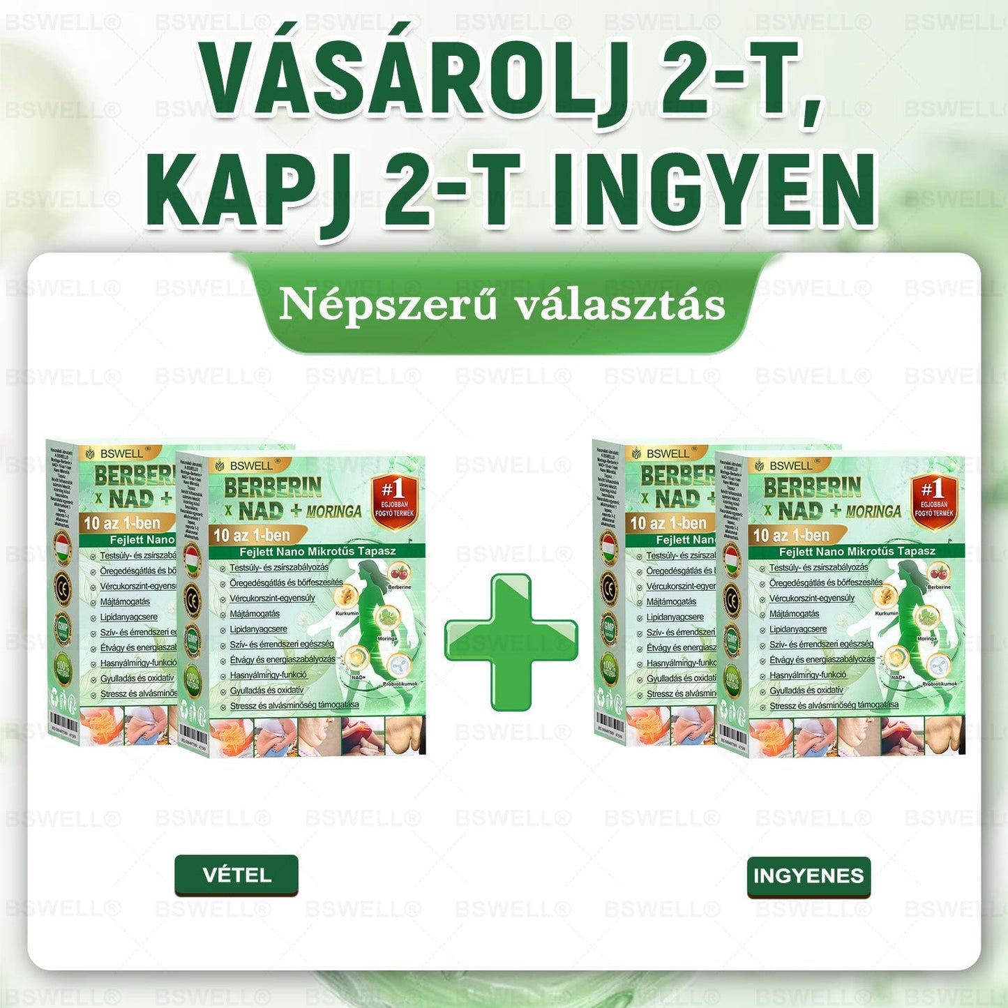 🔥🔥🩺BSWELL® Nano mikrotűs karcsúsító tapasz (Naponta csak egyszer, 28 nap alatt látható változások ✅ Elhízás, szív- és érrendszeri egészség, cukorbetegség, alvási apnoe, bélrendszeri egészség, ízületi problémák és még sok más támogatására)