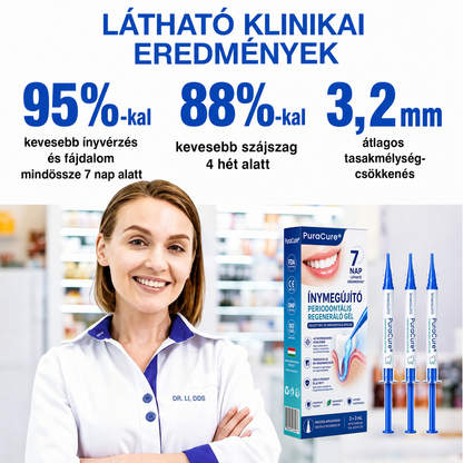 🇭🇺👨‍⚕️👨‍⚕️✅🦷 PuraCure® ÍNYMEGÚJÍTÓ – Parodontális helyreállító gél🧂