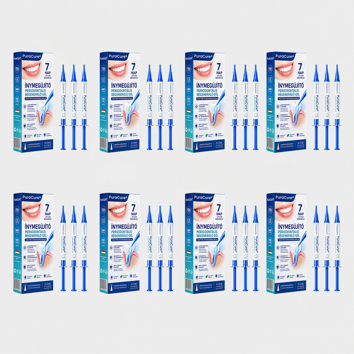 🇭🇺👨‍⚕️👨‍⚕️✅🦷 PuraCure® ÍNYMEGÚJÍTÓ – Parodontális helyreállító gél🧂